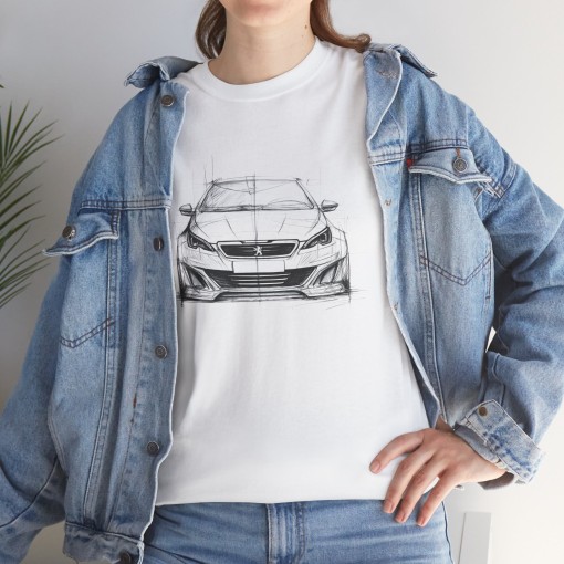 PEUGEOT 308 Designer Unisex T-shirt for men and women