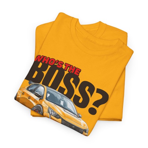 PEUGEOT 208 MAXI Who's The Boss Unisex T-shirt for men and women