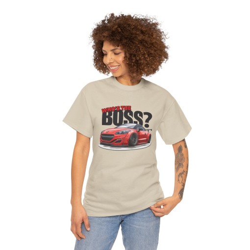 PEUGEOT RCZ Who's The Boss Unisex-T-Shirt für Männer und Frauen