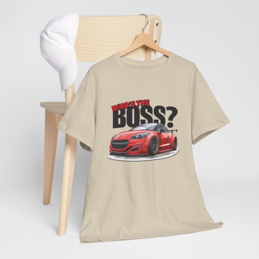 PEUGEOT RCZ Who's The Boss T-shirt unisex per uomo e donna