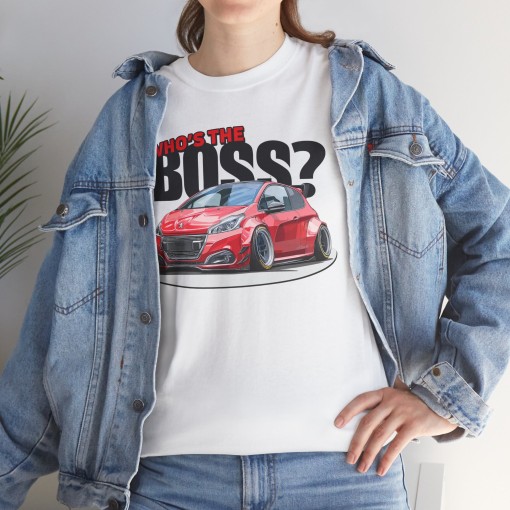 PEUGEOT 208 GTi Who's The Boss T-shirt mixte pour homme et femme