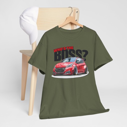 PEUGEOT 208 GTi Who's The Boss T-shirt mixte pour homme et femme