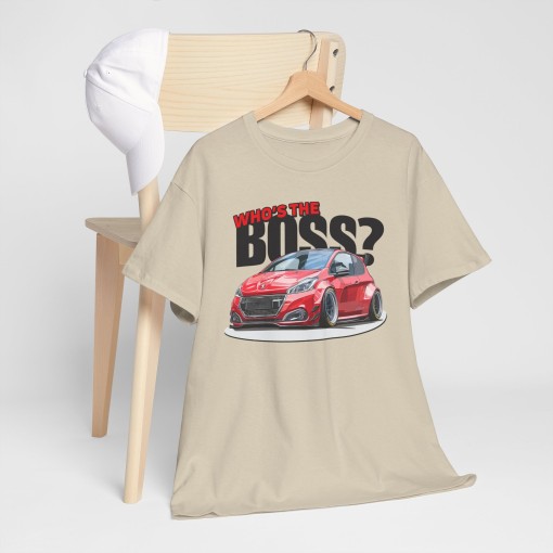 PEUGEOT 208 GTi Who's The Boss T-shirt mixte pour homme et femme