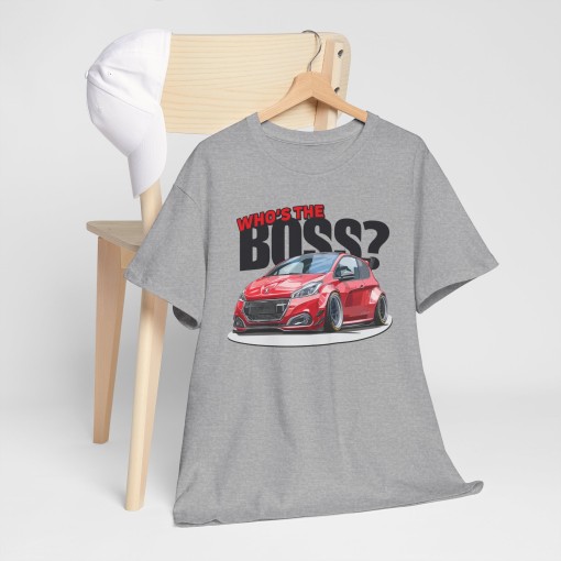 PEUGEOT 208 GTi Who's The Boss Unisex-T-Shirt für Männer und Frauen