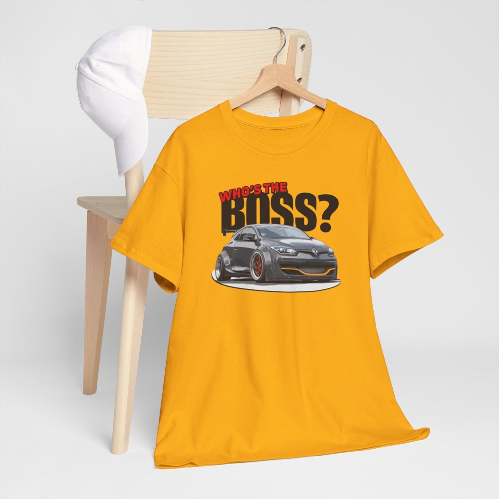 MEGANE 3 RS Who's The BOSS Men T-shirt