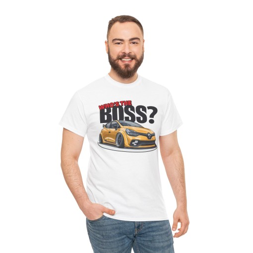 CLIO 4 RS Who's The BOSS Männer T-Shirt