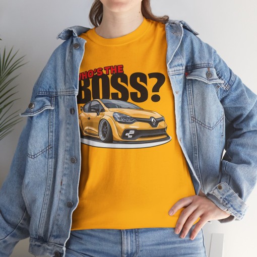 CLIO 4 RS Who's The BOSS Men T-shirt
