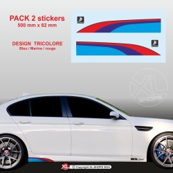 BMW M-Power sticker for side skirts