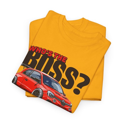 TWINGO 3 RS Who's The BOSS Männer T-Shirt