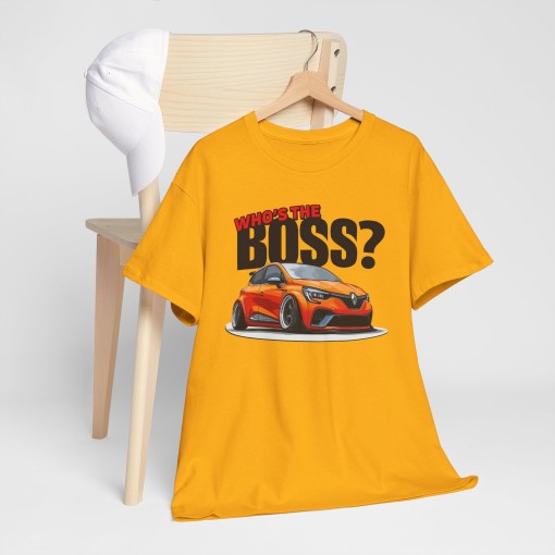 CAPTUR RS Who's The BOSS Men T-shirt