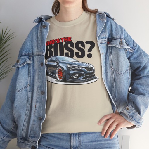 MEGANE 4 RS Who's The BOSS Maglietta uomo