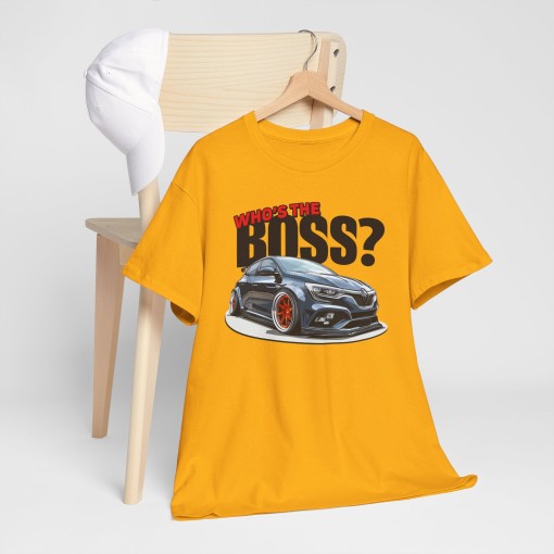 MEGANE 4 RS Who's The BOSS Maglietta uomo