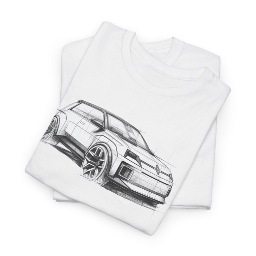 Renault 5 E-TEch Designer Unisex T-shirt for men and women