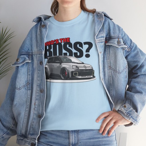 Renault 5 E-Tech Who's The BOSS Männer T-Shirt