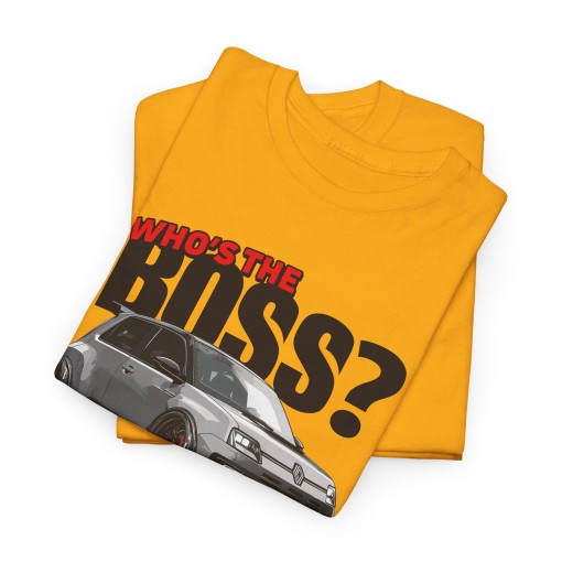 Renault 5 E-Tech Who's The BOSS T-shirt homme