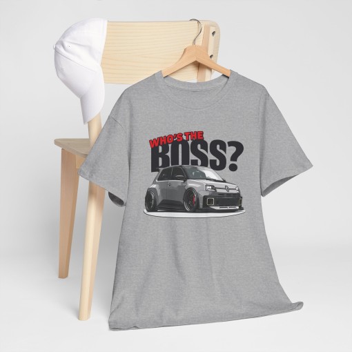 Renault 5 E-Tech Who's The BOSS Men T-shirt