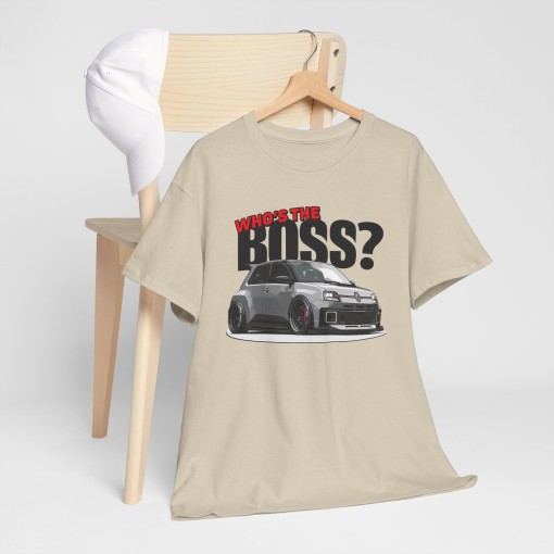 Renault 5 E-Tech Who's The BOSS Männer T-Shirt