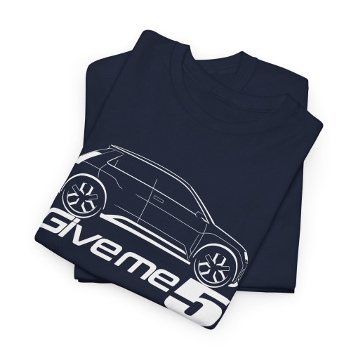 RENAULT 5 E-Tech GIVE ME 5 T-shirt homme silhouette RENAULT 5