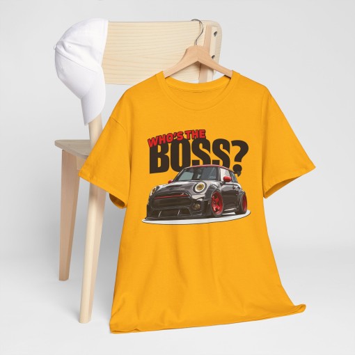 MINI COOPER S Who's The BOSS Maglietta uomo