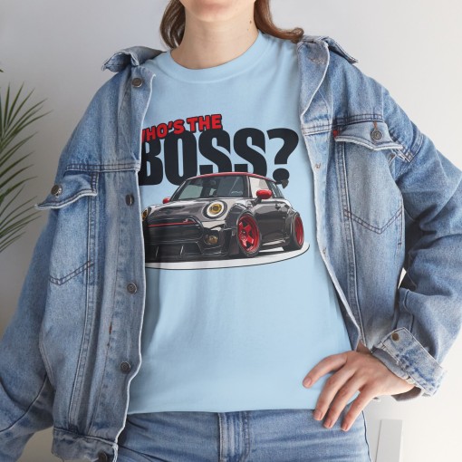 MINI COOPER S Who's The BOSS Men T-shirt