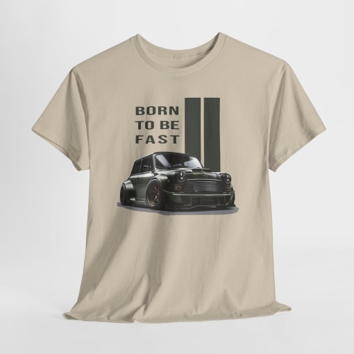 Vintage MINI COOPER Born to be Fast Men T-shirt