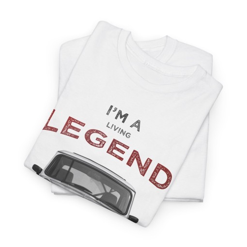 Vintage Mini Cooper I am a living Legend Unisex T-shirt for men and women