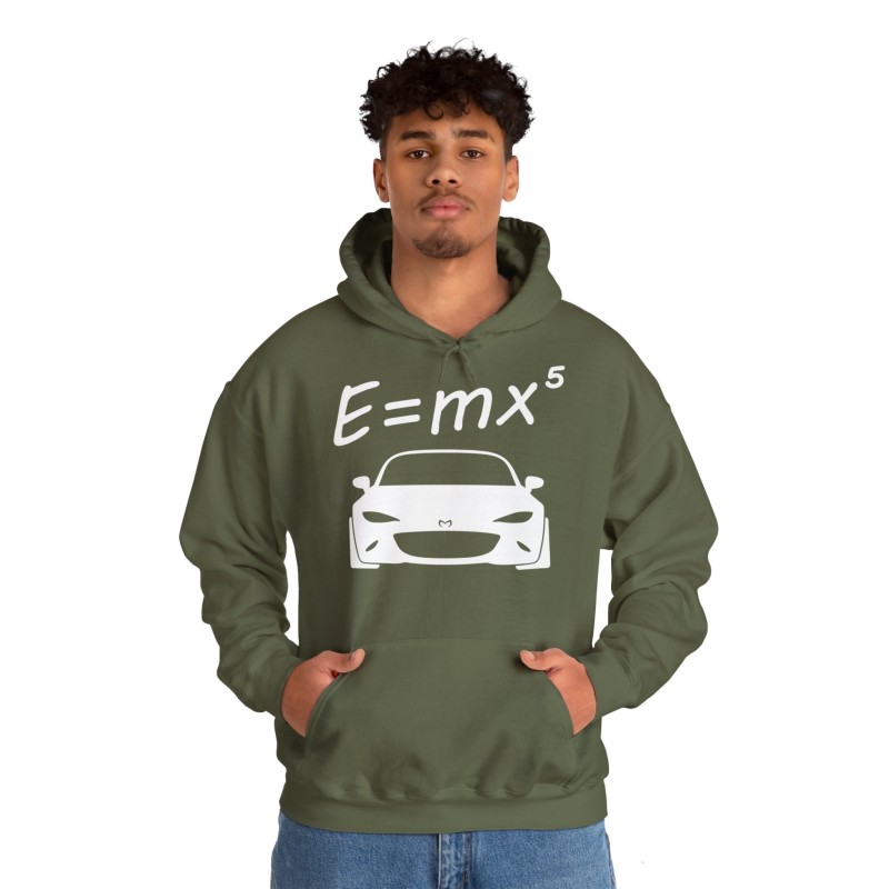 E : MX5 ND Men Hoddie for owner of MAZDA MX5