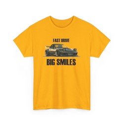 FAST DRIVE BIG SMILES MAZDA MX5 NA MIATA Männer T-Shirt