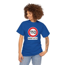 LIMITATION 110 SAUF ALPINE A110 Tshirt homme