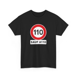 LIMITATION 110 SAUF ALPINE A110 Tshirt homme