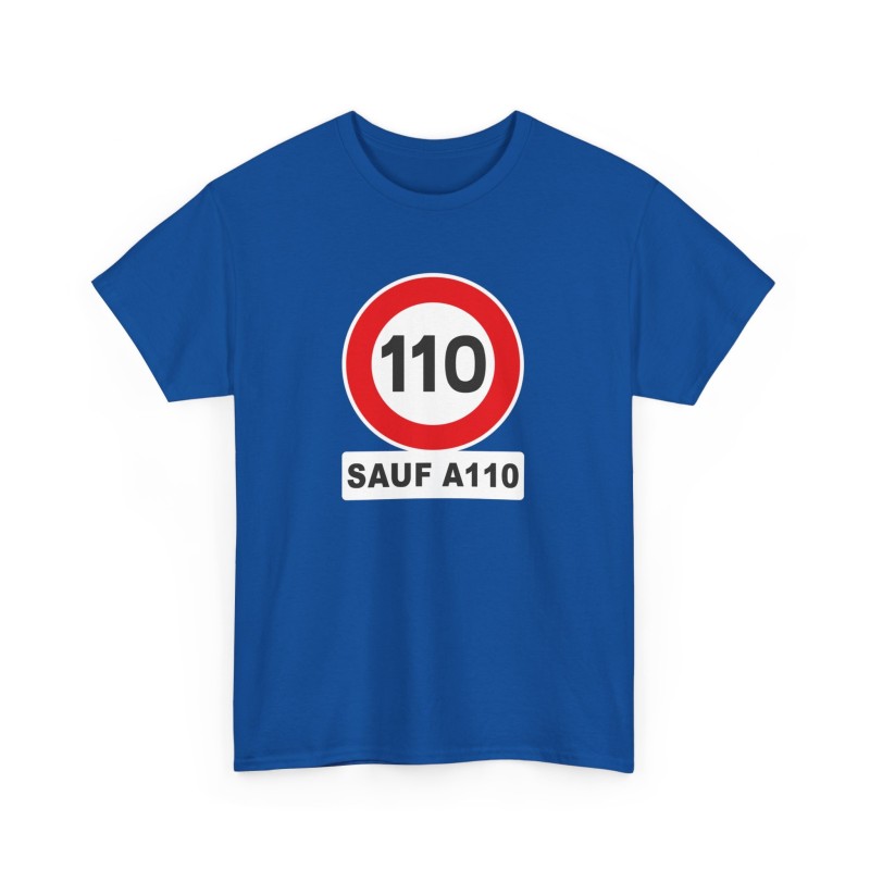 LIMITATION 110 SAUF ALPINE A110 Tshirt homme