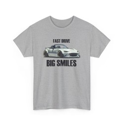 FAST DRIVE BIG SMILES MX5 ND MIATA Men Tshirt