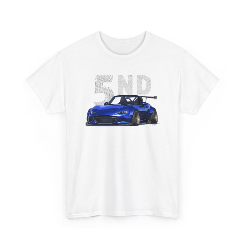 5ND MIATA Men Tshirt with MAZDA MX5 ND