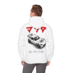 MX5 ND with Mazda Kanji Men Hoddie for owner of MAZDA MX5