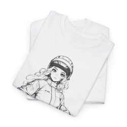 A110 MANGA Men Tshirt with ALPINE A110