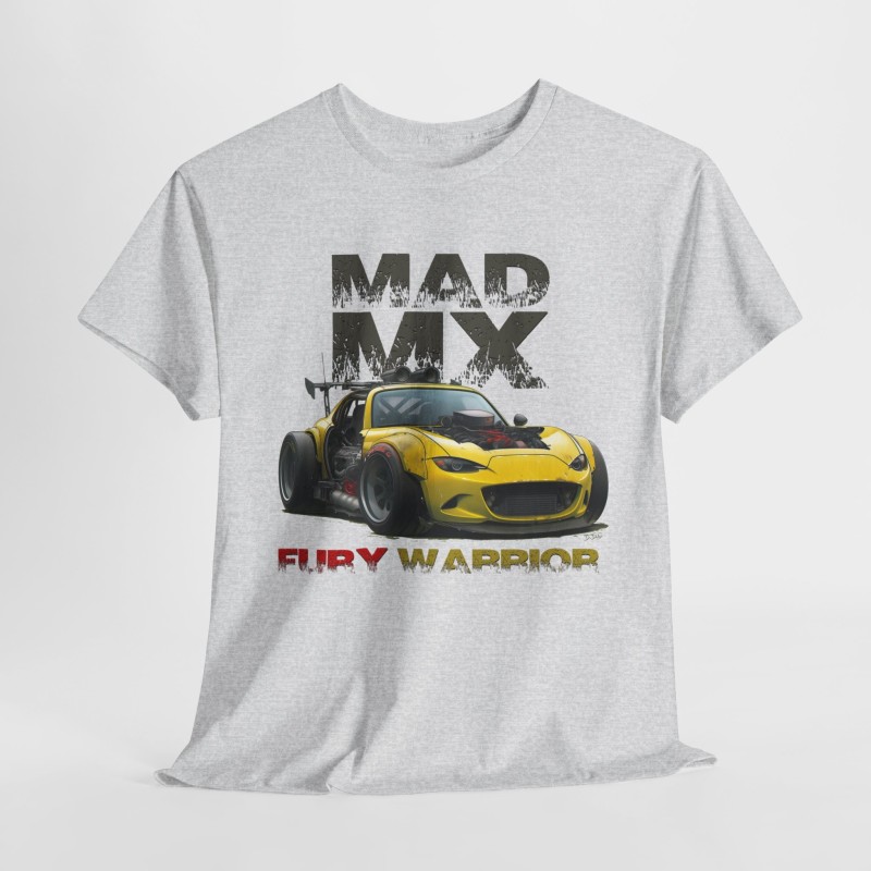 MAD MX FURY WARRIOR Men Tshirt with MAZDA MX5 ND