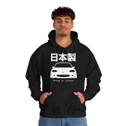 MADE IN JAPAN MX5 NB sweat capuche homme pour amateurs de MAZDA MX5