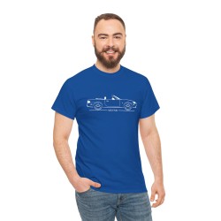 Silhouette MX5 NB Men Tshirt for owner of MAZDA MX5