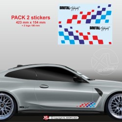 BMW M-Power Racing Aufkleber