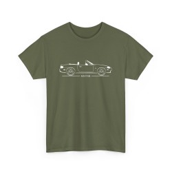 Silhouette MX5 NB Men Tshirt for owner of MAZDA MX5