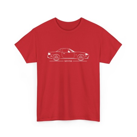 Silhouette MX5 NB HARD TOP Männer T-Shirt für alle Besitzere MAZDA MX5