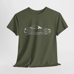 Silhouette MX5 NC Men Tshirt for owner of MAZDA MX5