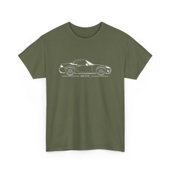 Silhouette MX5 NC Men Tshirt for owner of MAZDA MX5