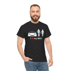 I LOVE MY MX5 NA Tshirt homme pour amateurs de MAZDA MX5