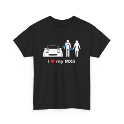 I LOVE MY MX5 NA Männer T-Shirt für alle Besitzere MAZDA MX5