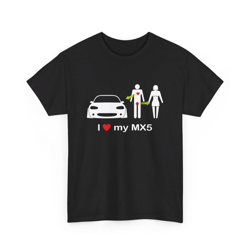 I LOVE MY MX5 NB Männer T-Shirt für alle Besitzere MAZDA MX5