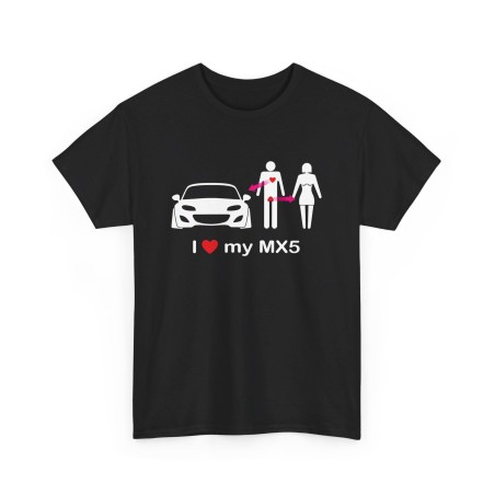 I LOVE MY MX5 NC Männer T-Shirt für alle Besitzere MAZDA MX5