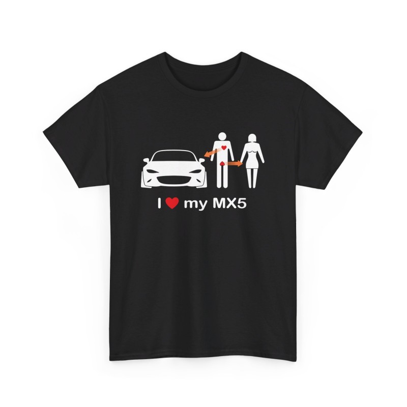 I LOVE MY MX5 ND Männer T-Shirt für alle Besitzere MAZDA MX5