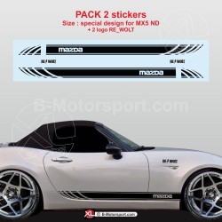 Adesivi da corsa per MAZDA MX5 ND - Design 4