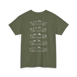 MX5 THERAPY Silhouette MX5 NA NB NC ND RF Männer T-Shirt